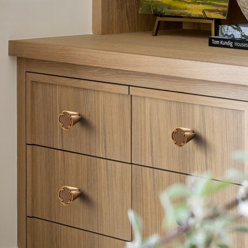 Furniture Hardware High End - Ручка-кнопка для выдвижных ящиков и шкафов,