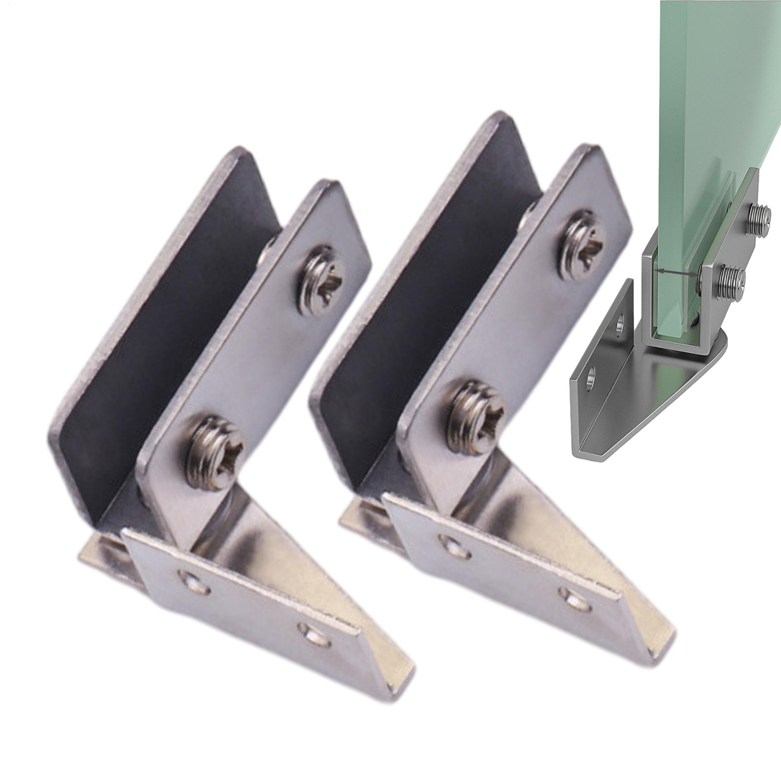 Furniture Rotating Hardware - 2 шт. неперфорированные петли для стеклянной
