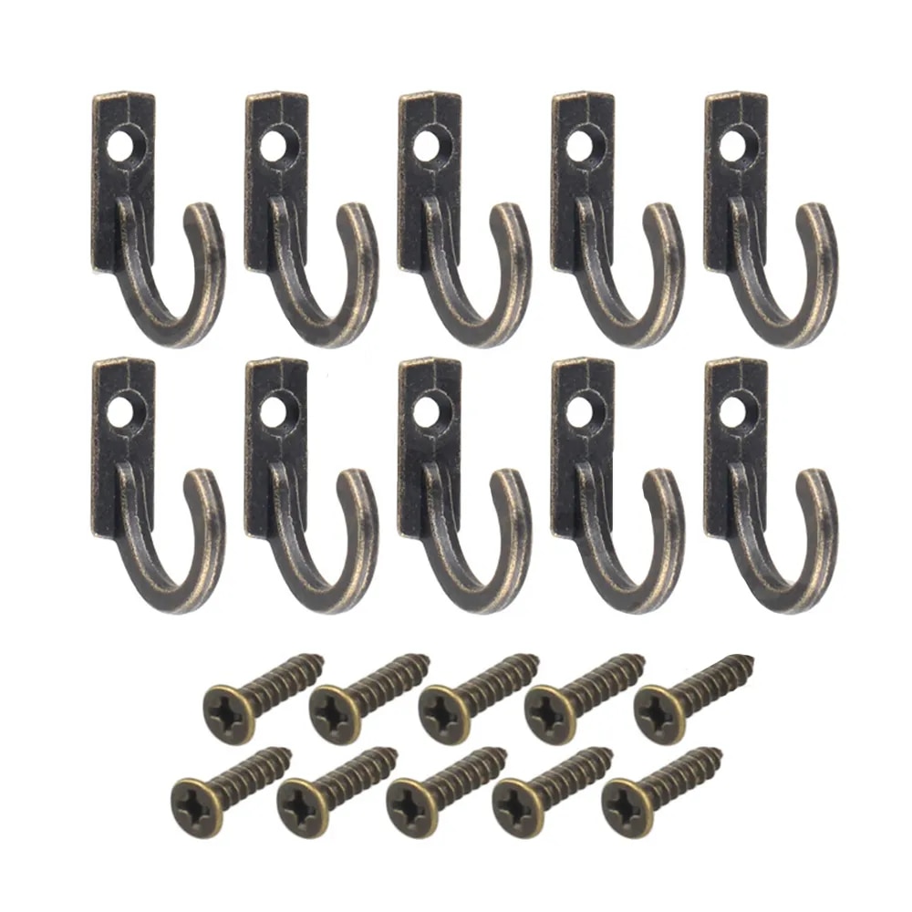 Furniture Hook Hardware - 10 шт./набор винтажных крючков для стен,