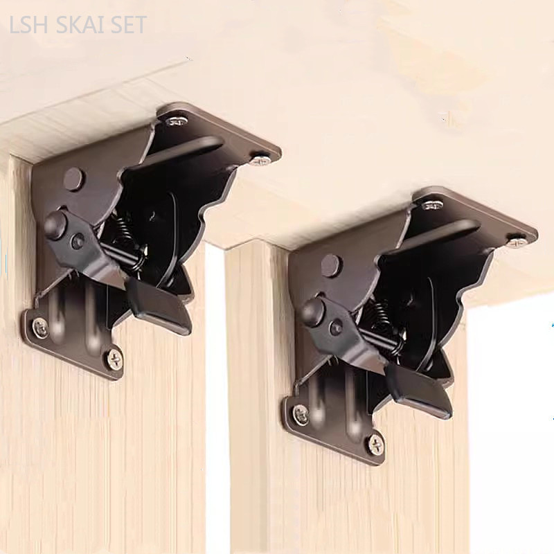 Furniture Hardware For Bed - Самоблокирующийся складной шарнир из нержавеющей стали