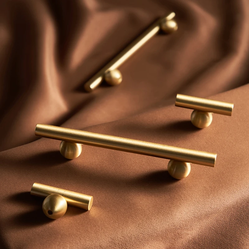 Furniture Hardware High End - Латунная ручка шкафа, креативная новая высококачественная