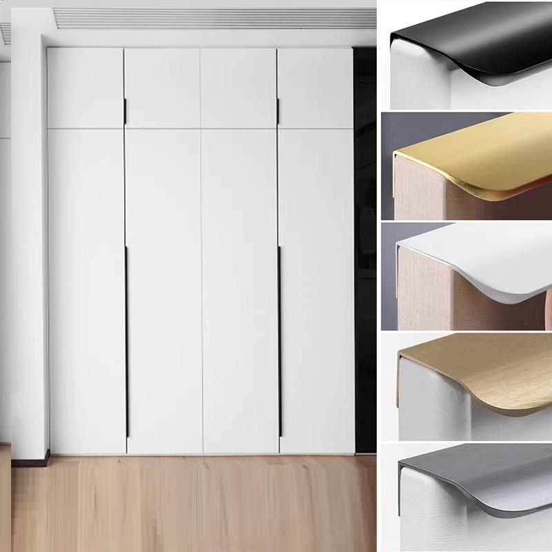 Furniture Rotating Hardware - Дверные ручки минимального дизайна, невидимый неперфорированный