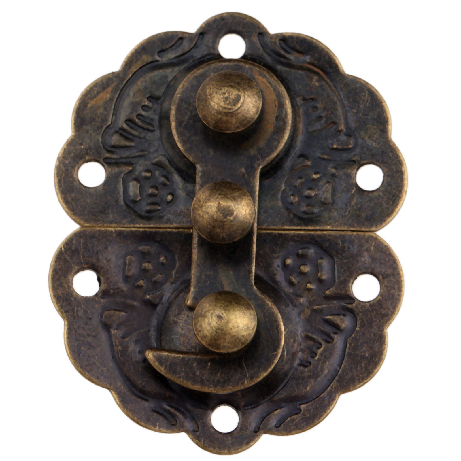 1 шт. Античная бронзовая защел – обзор и цена Furniture Hardware Decorative