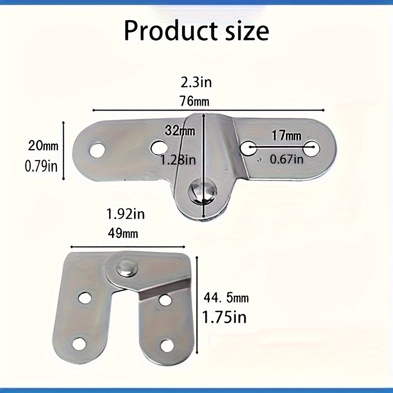 2 шт. Складные петли для лестн – обзор и цена Furniture Rotating Hardware
