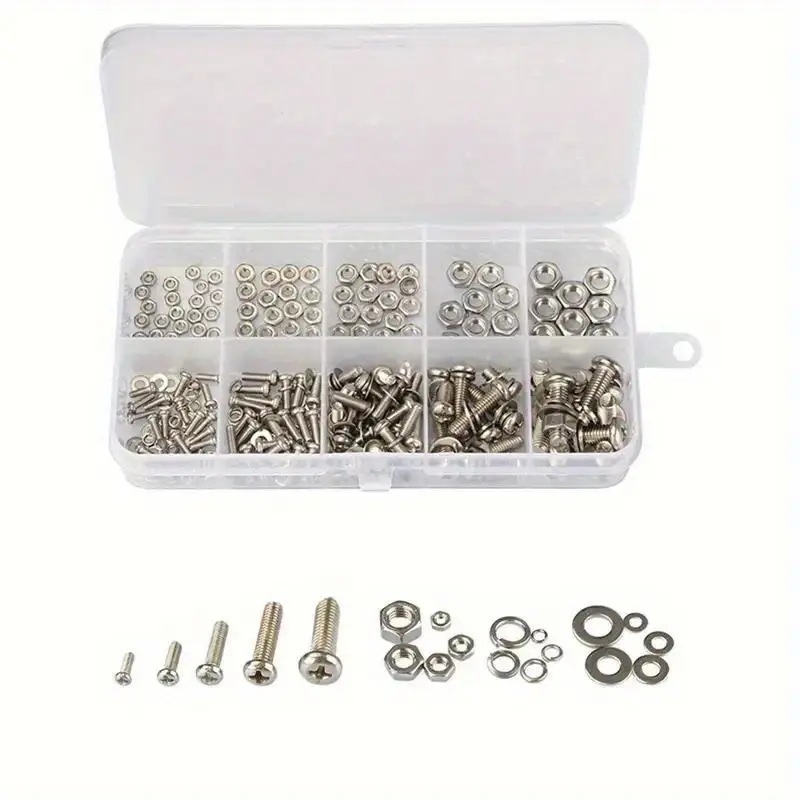 320 шт. набор шестигранных гае – обзор и цена Furniture Hardware Kit