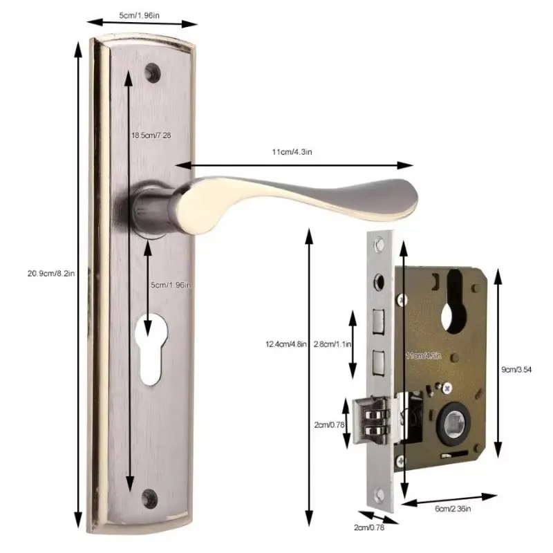Золотая дверная ручка, замок б – обзор и цена Furniture Hardware Decorative