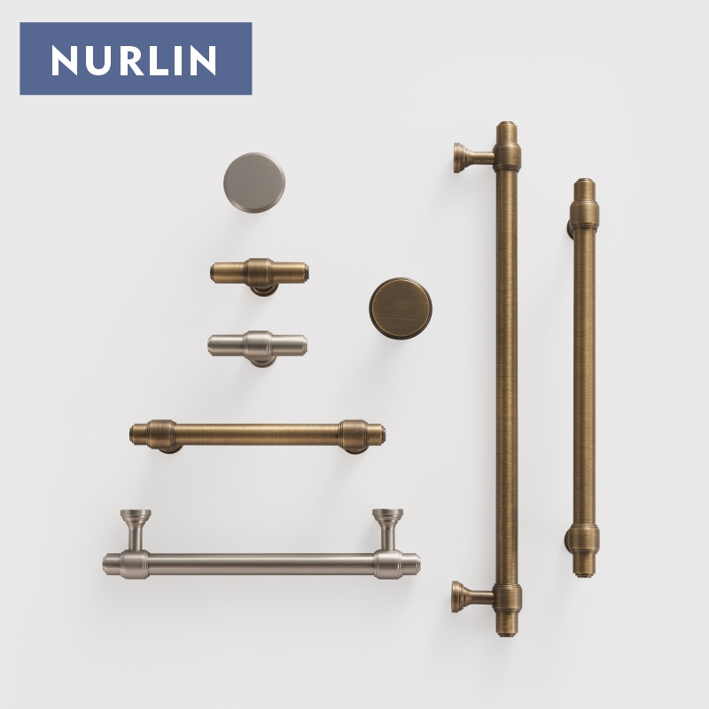 Nurlin, твердая латунь, францу – обзор и цена Furniture Hardware Kit
