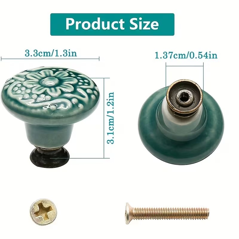 12 керамических ручек для шкаф – обзор и цена Furniture Hardware Kit