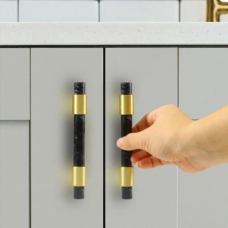 1 шт. Мраморная латунная ручка – обзор и цена Furniture And Hardware Supplies