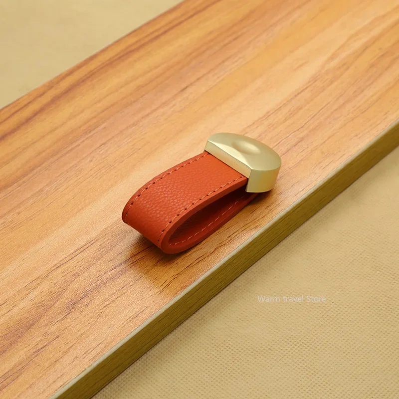 1 шт., кожаная ручка, ручки дл – обзор и цена Furniture Rotating Hardware